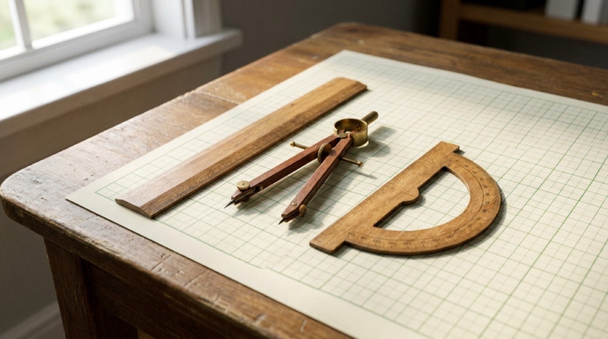 A Grade 9 student working through algebra problems at a classroom desk